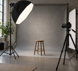 how to flatter a square jawline in portraits