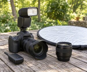 how to use high speed sync for outdoor portraits