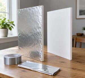 how to make a diy reflector from foam board