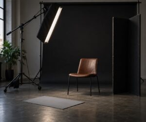 how to shoot low key portraits with one light