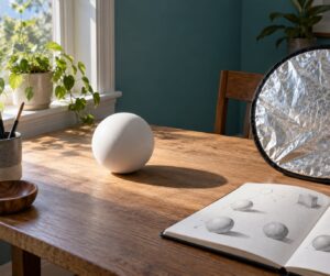 how to analyze lighting in a photo you like