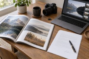 how to license a photo to a magazine