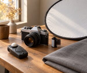 how to shoot portraits on film for the first time