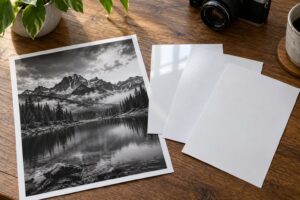 what paper to use for black and white prints