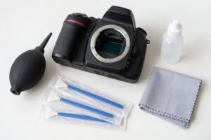 how to clean a camera sensor at home