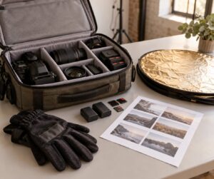 how to work with an assistant on a shoot
