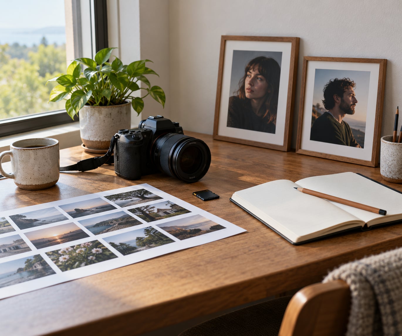 how to build a portrait photography portfolio from scratch