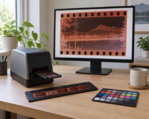 how to get consistent color from film scans
