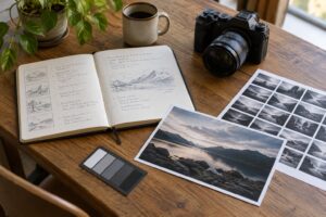 how to go back and reshoot an old project