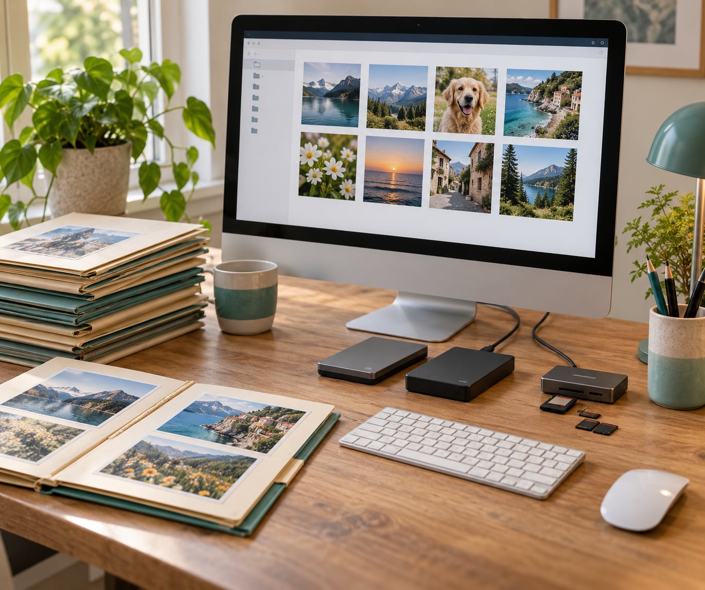 how to back up photos without a cloud subscription