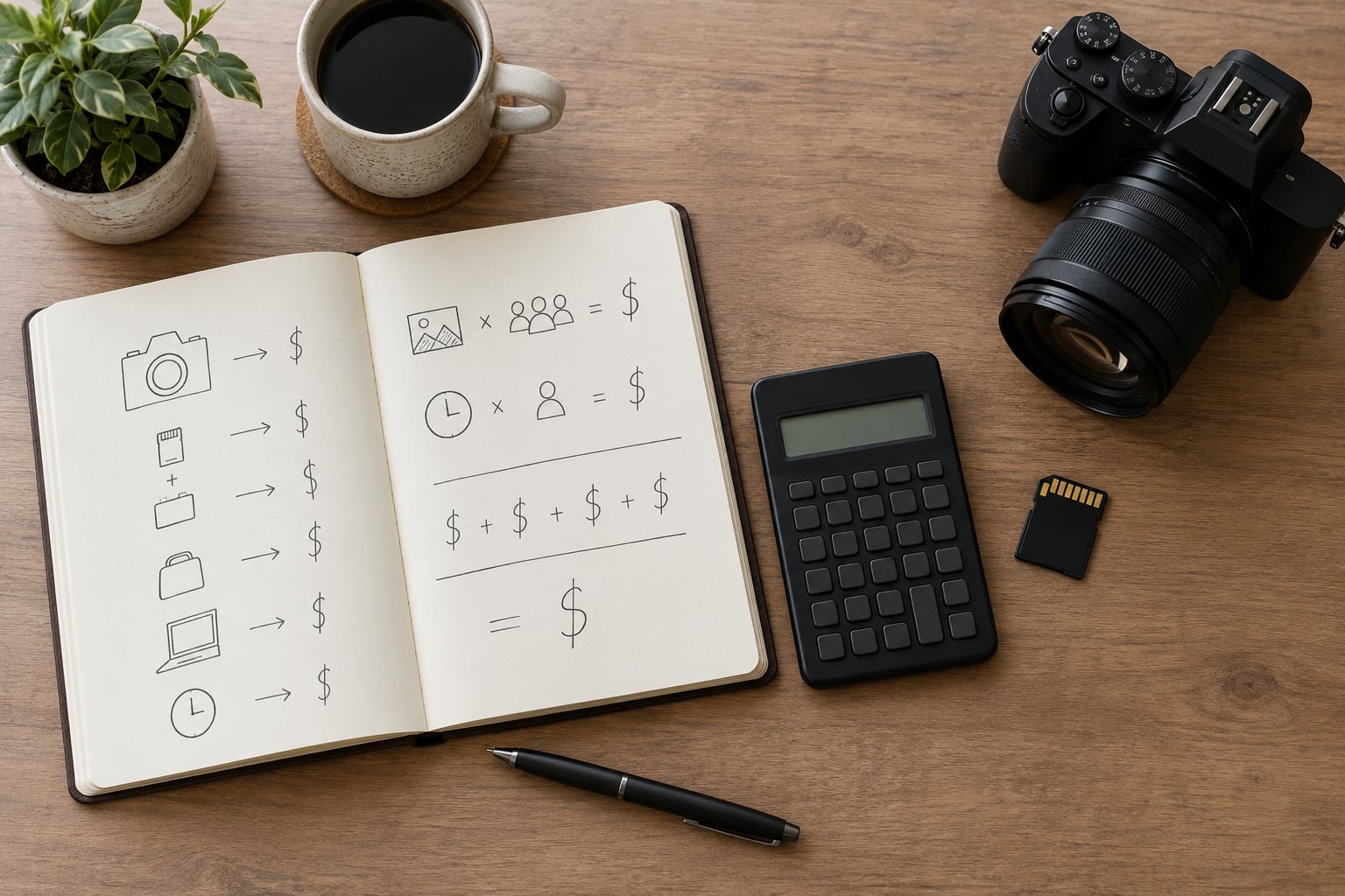 how to price a portrait session as a beginner