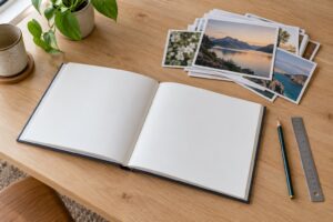 how to design a photo book layout