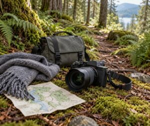 how to shoot portraits in the woods