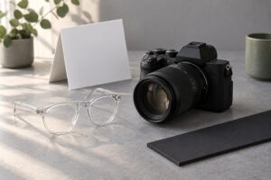 how to photograph people wearing glasses