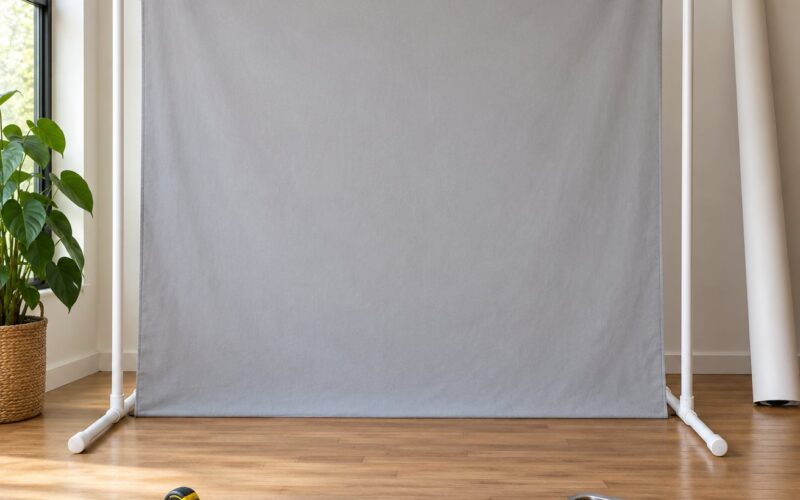 How to Build a DIY Backdrop Stand for Portrait Photos (2026)