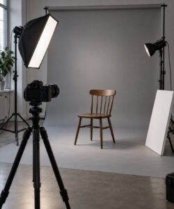 how to set up a two light portrait setup