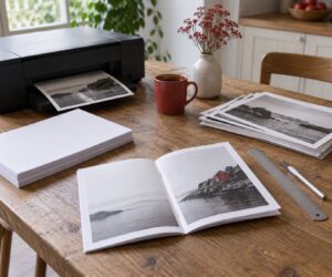 how to make a photo zine at home