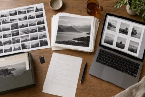 how to prepare a press kit for a photo project