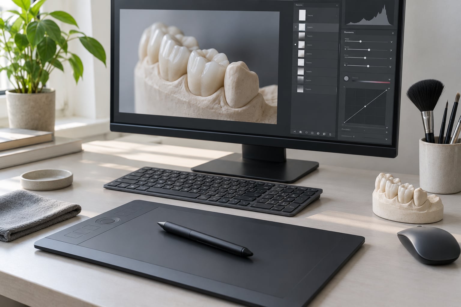 how to whiten teeth in photo editing