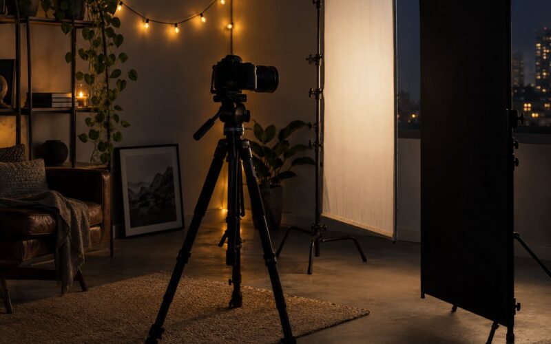How to Shoot Creative Portraits with Christmas Lights 2026