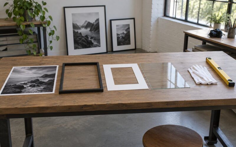 How to Frame Photos for an Exhibition: Simple Display Guide 2026