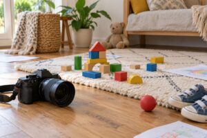 how to photograph kids who will not sit still