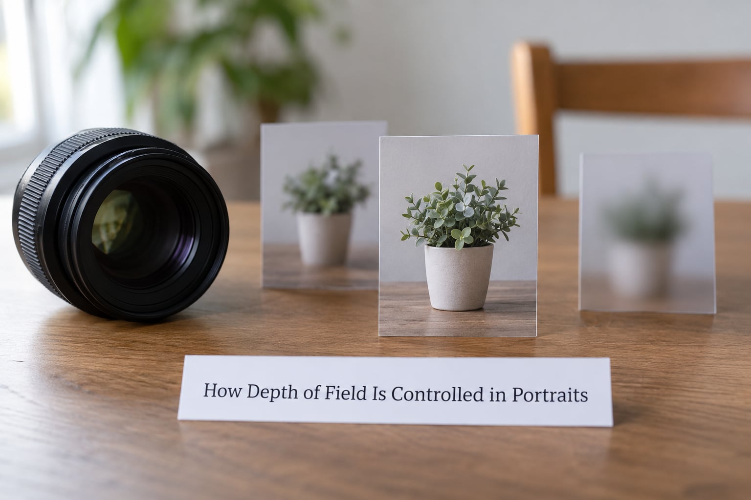 How Depth of Field Is Controlled in Portraits