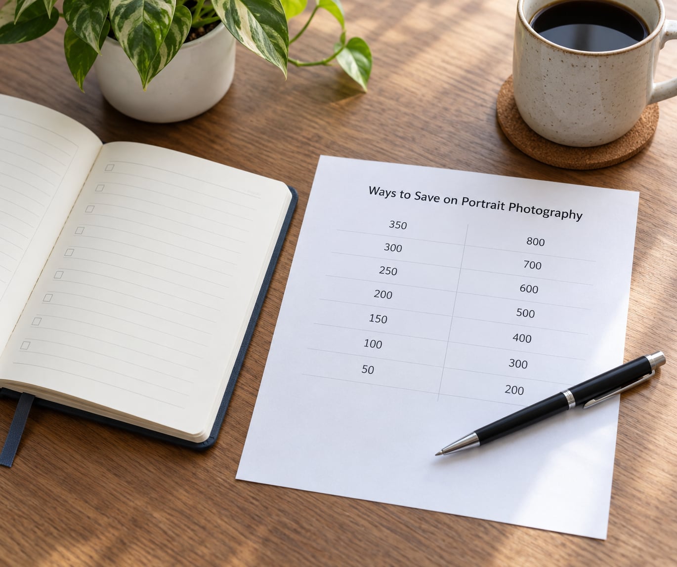 Ways to Save on Portrait Photography
