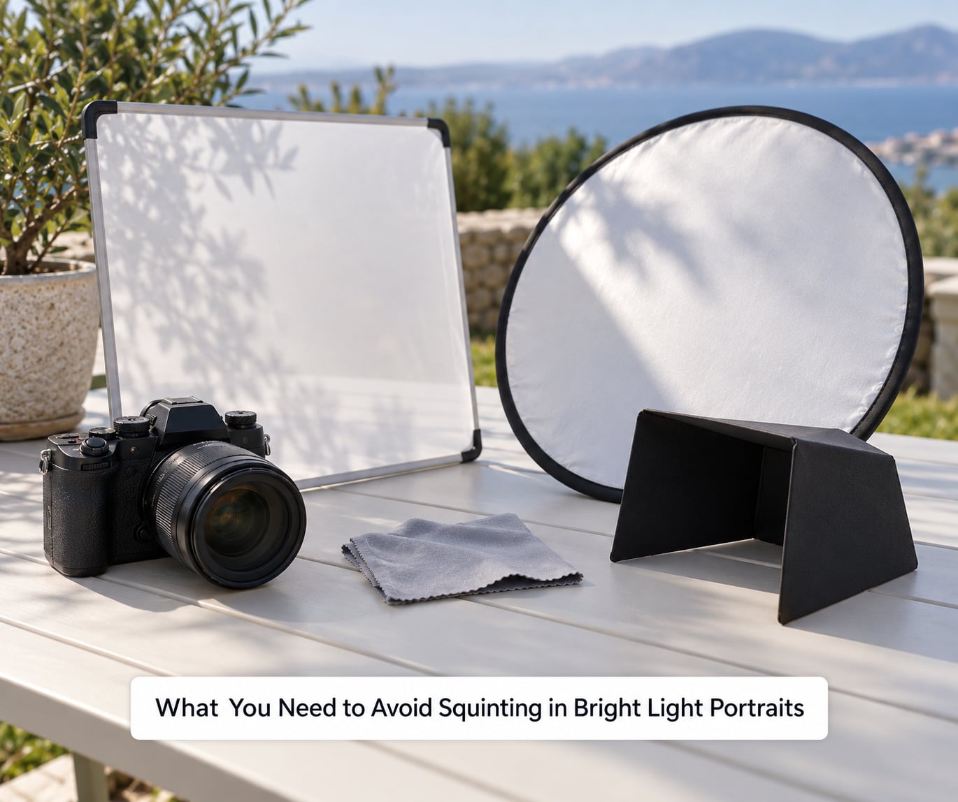 What You Need to Avoid Squinting in Bright Light Portraits