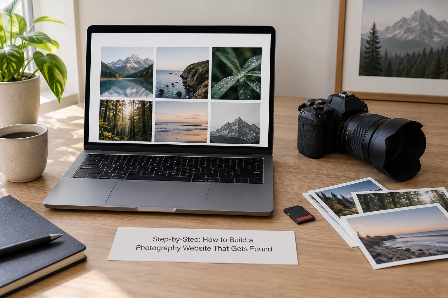 Step-by-Step: How to Build a Photography Website That Gets Found