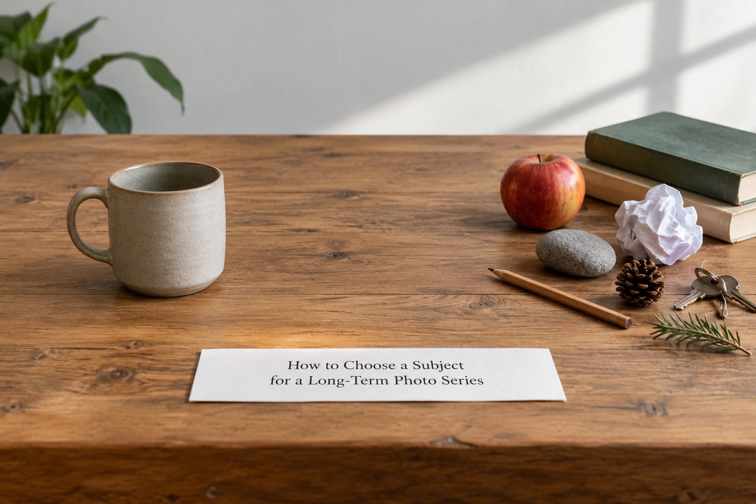 How to Choose a Subject for a Long-Term Photo Series