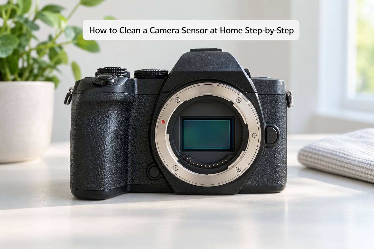 How to Clean a Camera Sensor at Home Step-by-Step