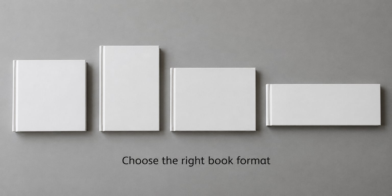 Choose the right book format