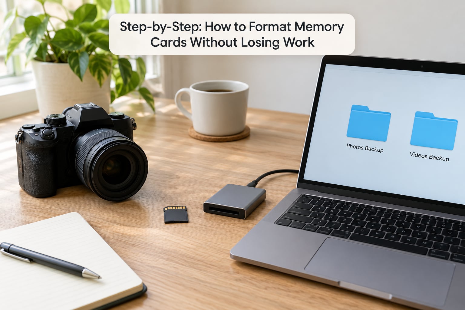 Step-by-Step: How to Format Memory Cards Without Losing Work