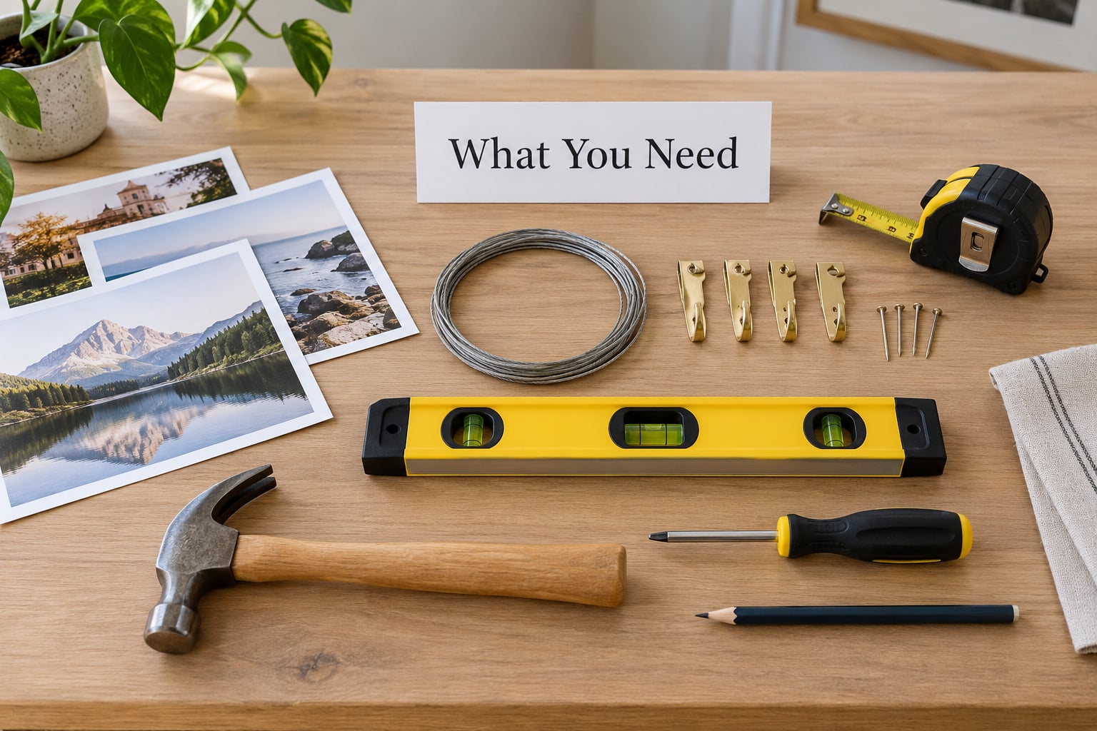What You Need