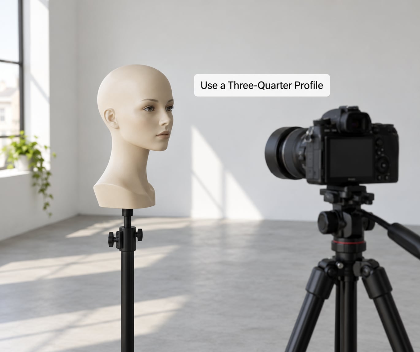 Use a Three-Quarter Profile