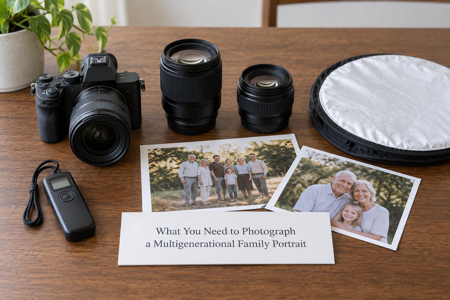 What You Need to Photograph a Multigenerational Family Portrait