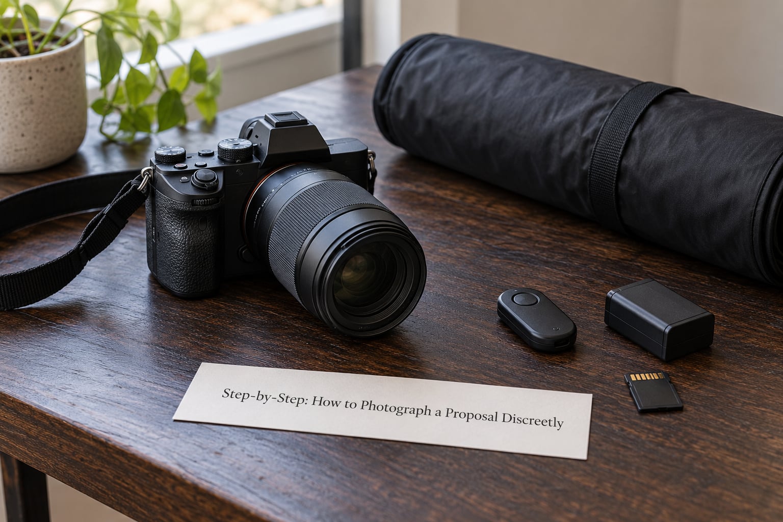 Step-by-Step: How to Photograph a Proposal Discreetly
