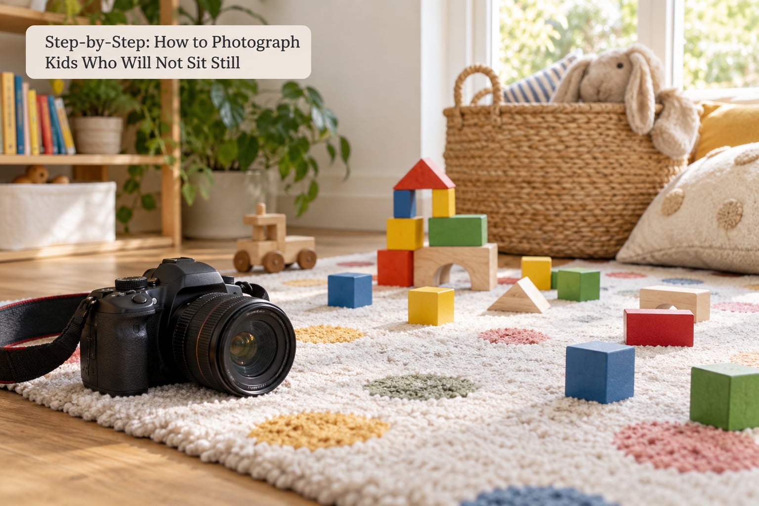 Step-by-Step: How to Photograph Kids Who Will Not Sit Still