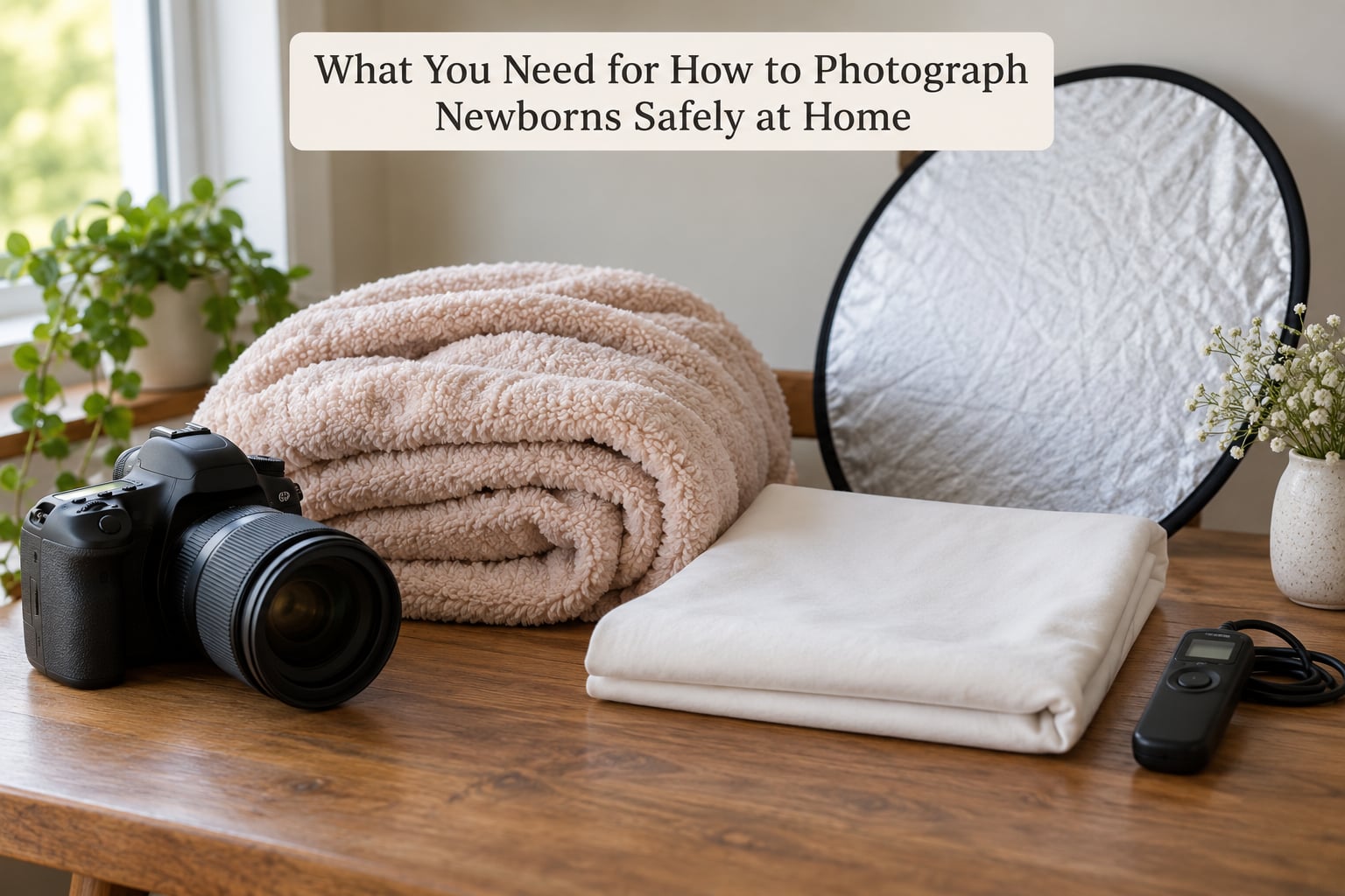 What You Need for How to Photograph Newborns Safely at Home