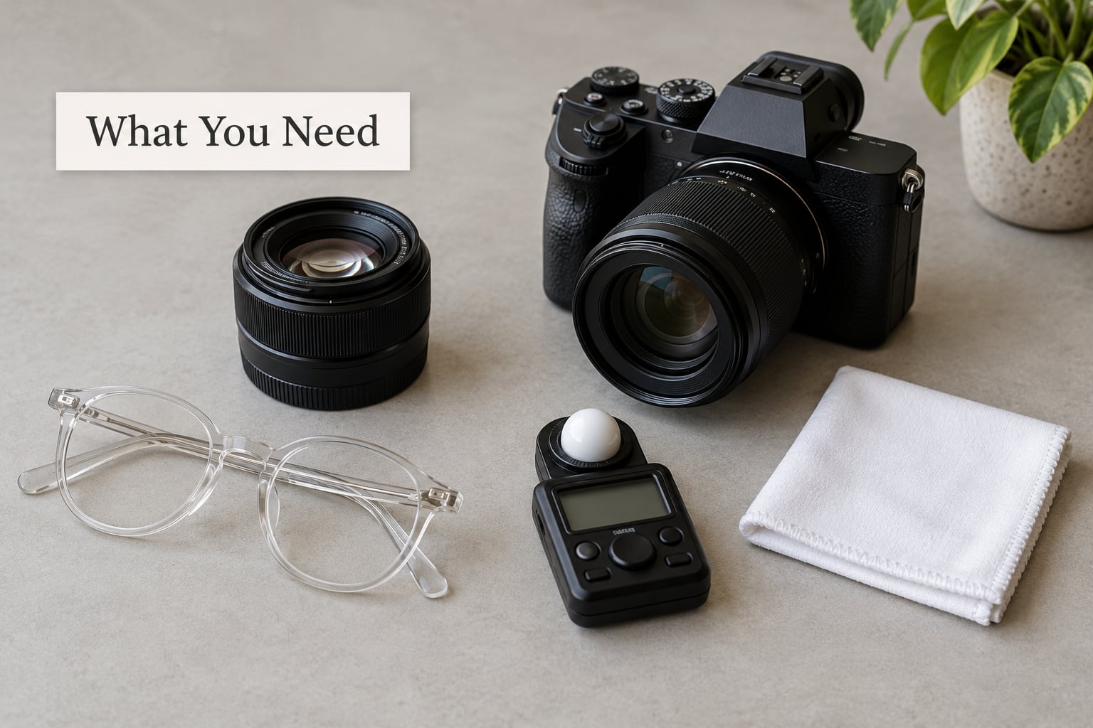 What You Need