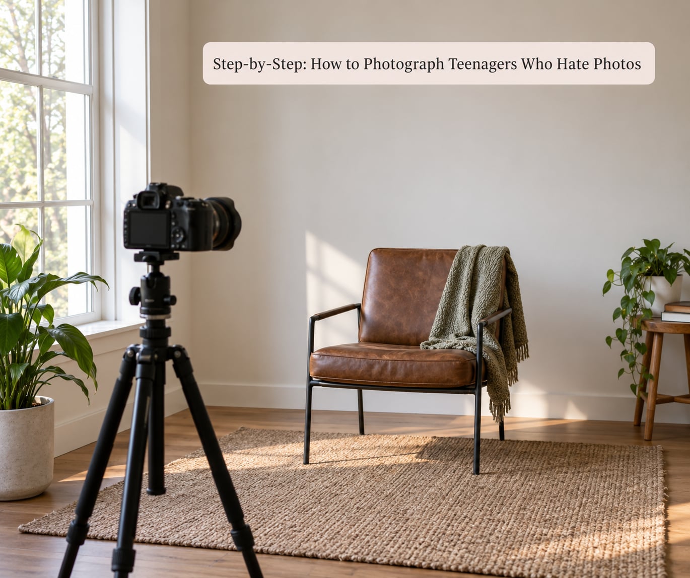Step-by-Step: How to Photograph Teenagers Who Hate Photos