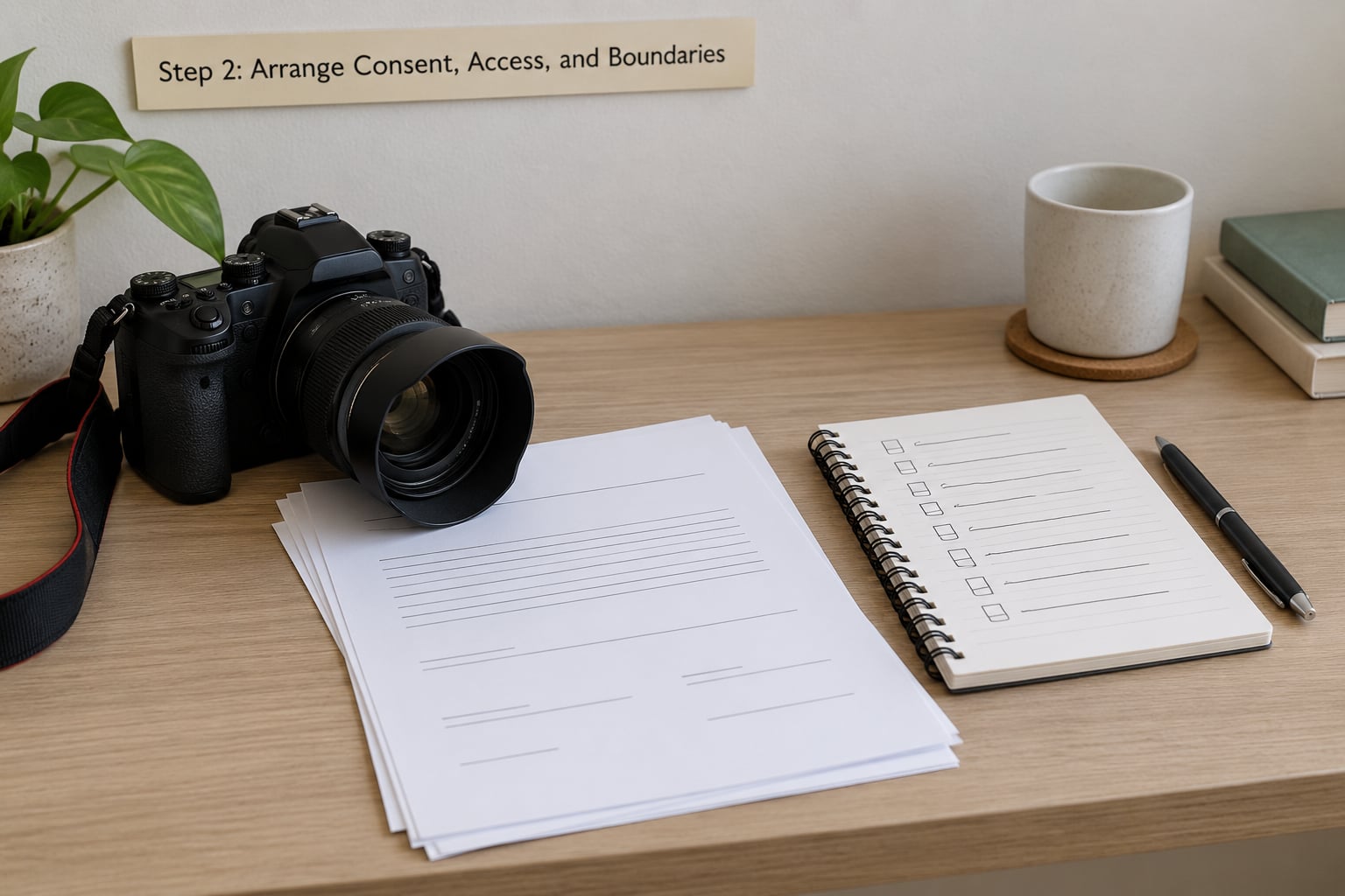 Step 2: Arrange Consent, Access, and Boundaries