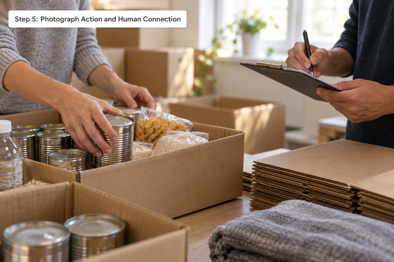 Step 5: Photograph Action and Human Connection
