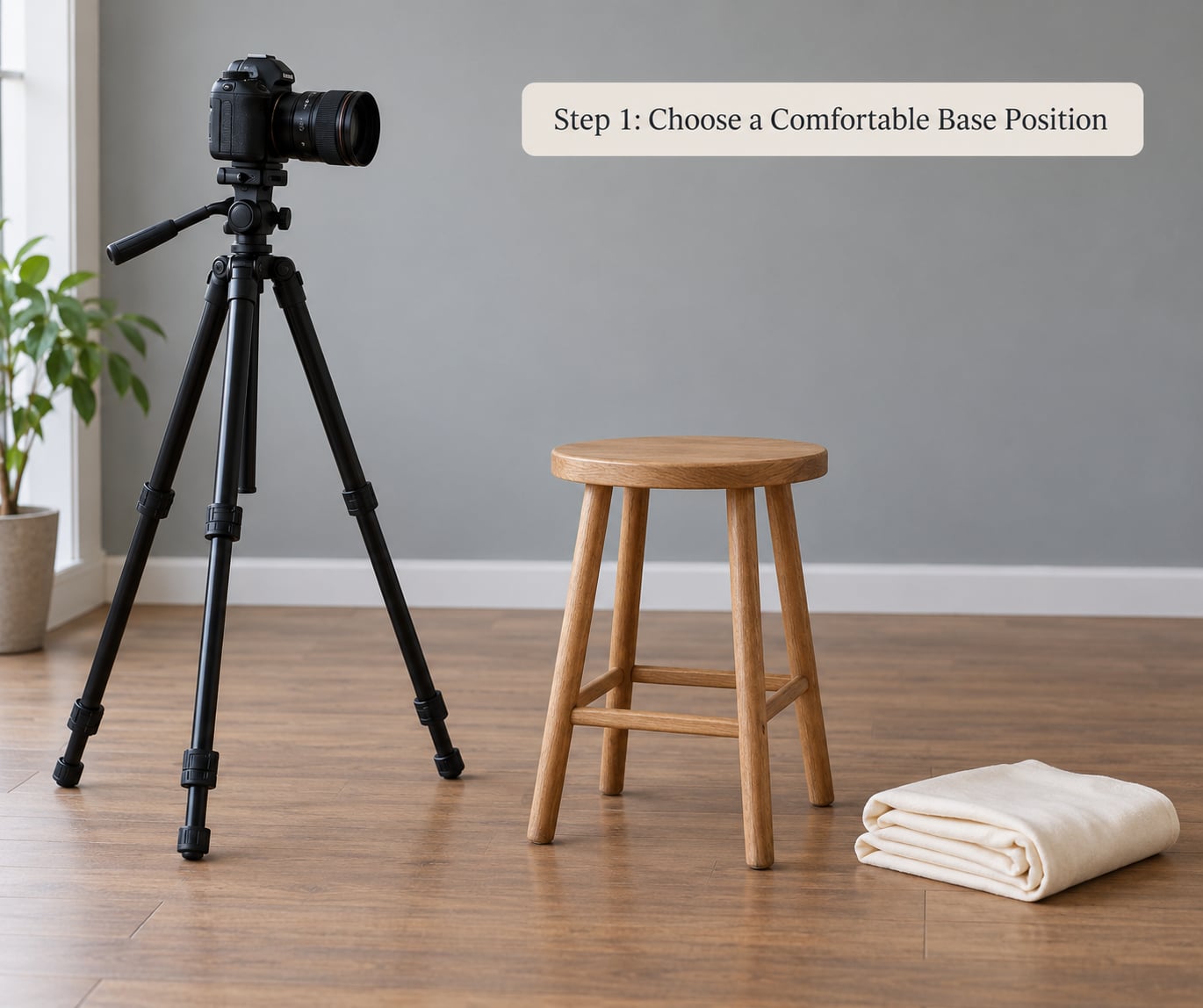 Step 1: Choose a Comfortable Base Position