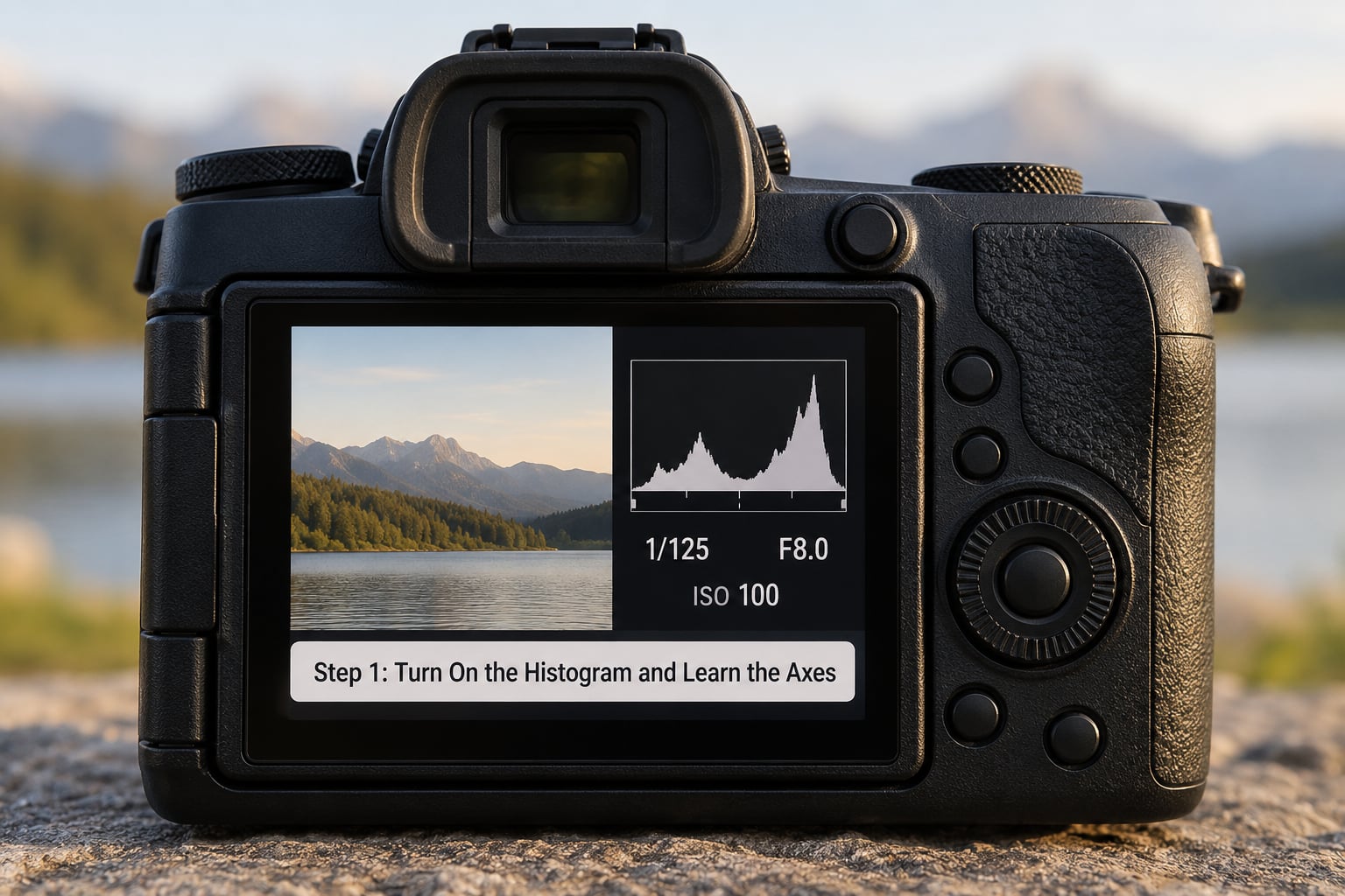 Step 1: Turn On the Histogram and Learn the Axes