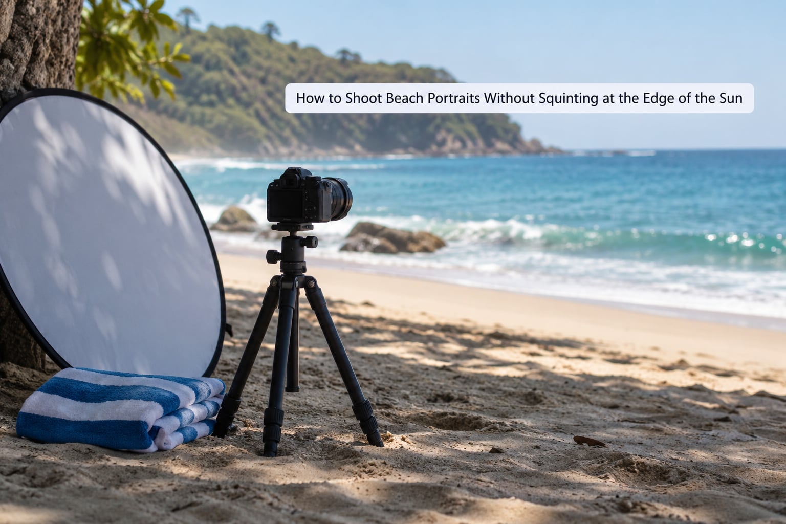 How to Shoot Beach Portraits Without Squinting at the Edge of the Sun