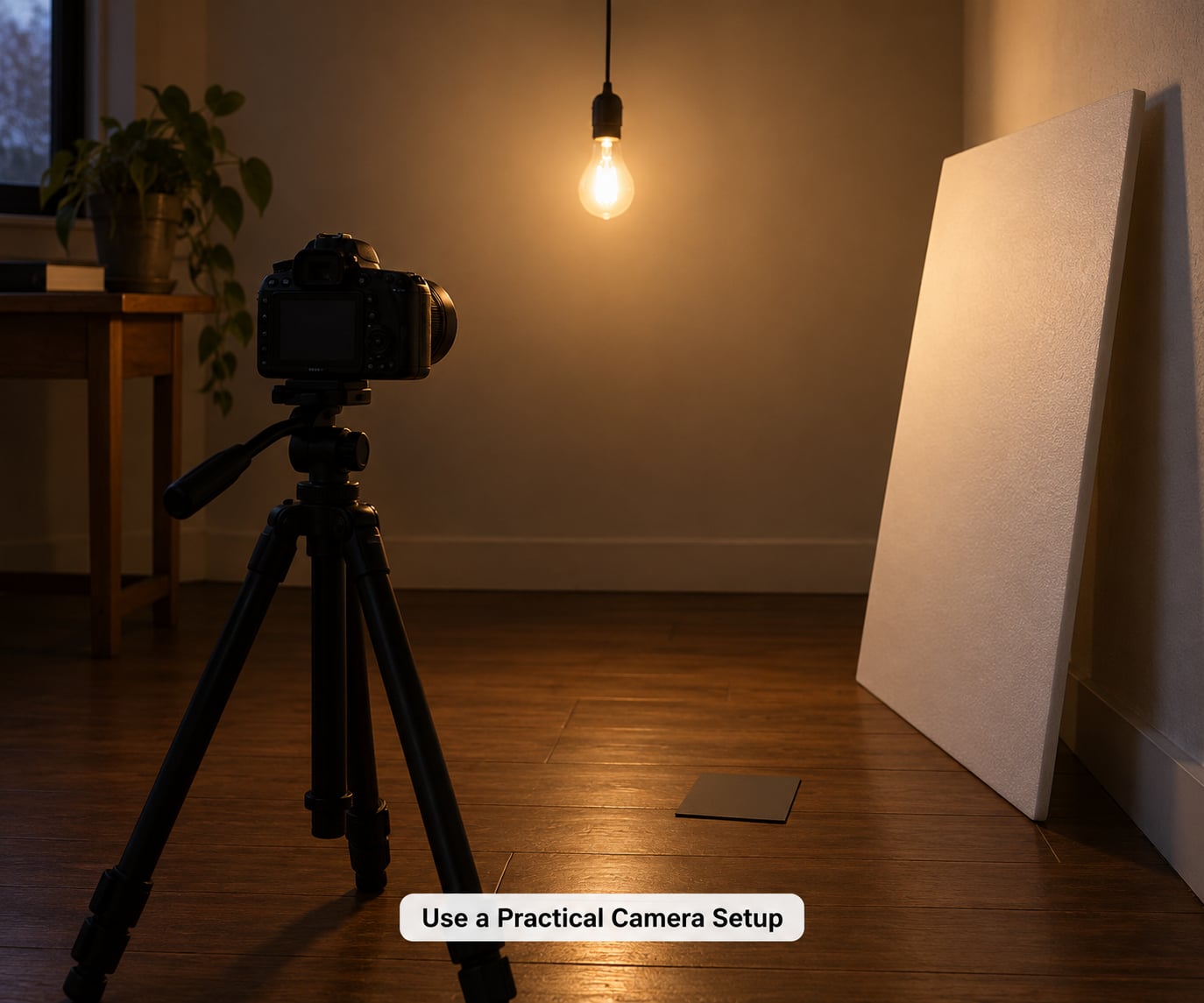 Use a Practical Camera Setup