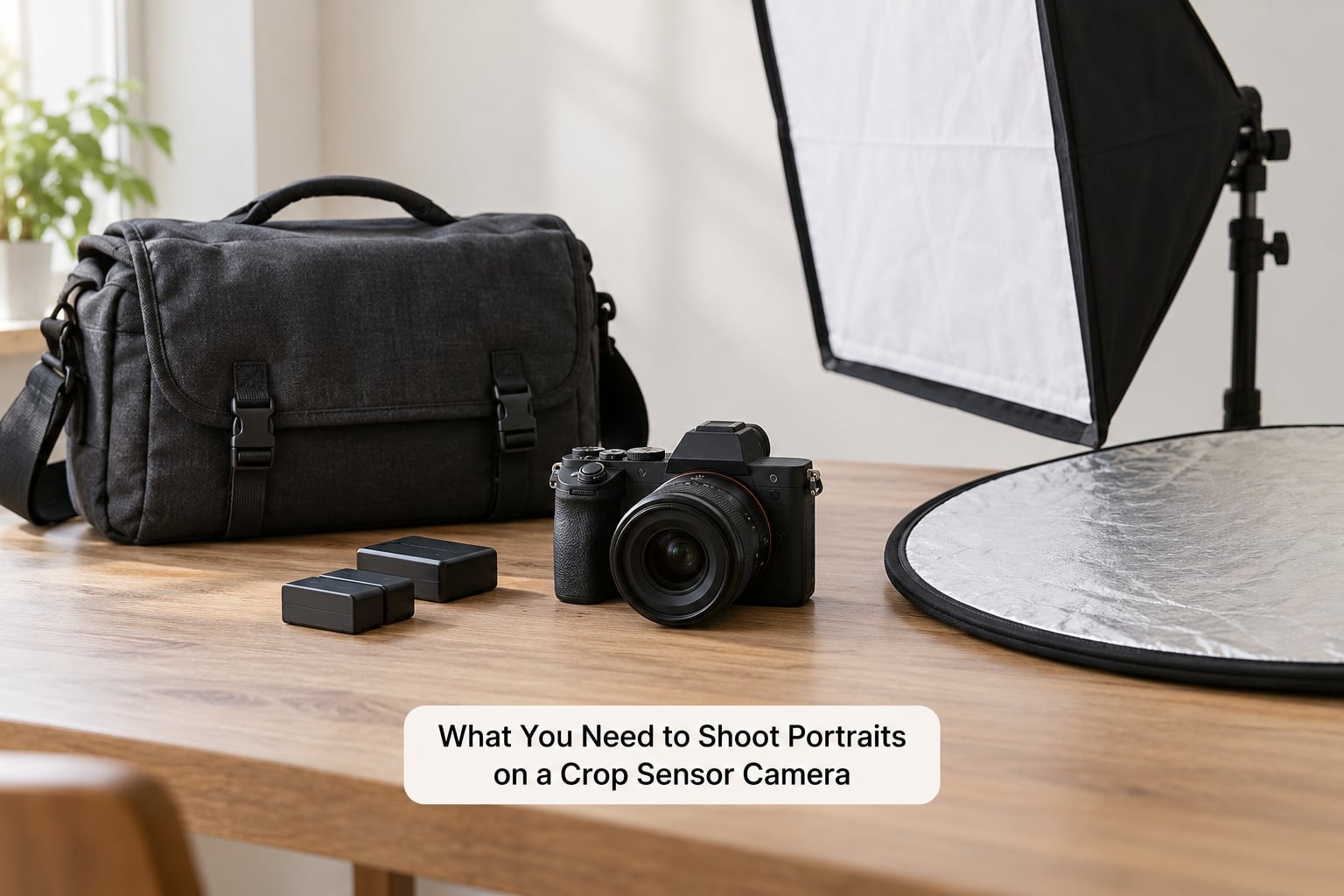 What You Need to Shoot Portraits on a Crop Sensor Camera