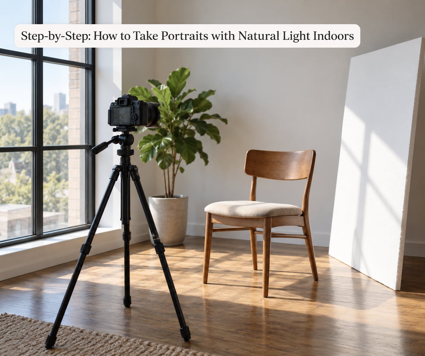 Step-by-Step: How to Take Portraits with Natural Light Indoors